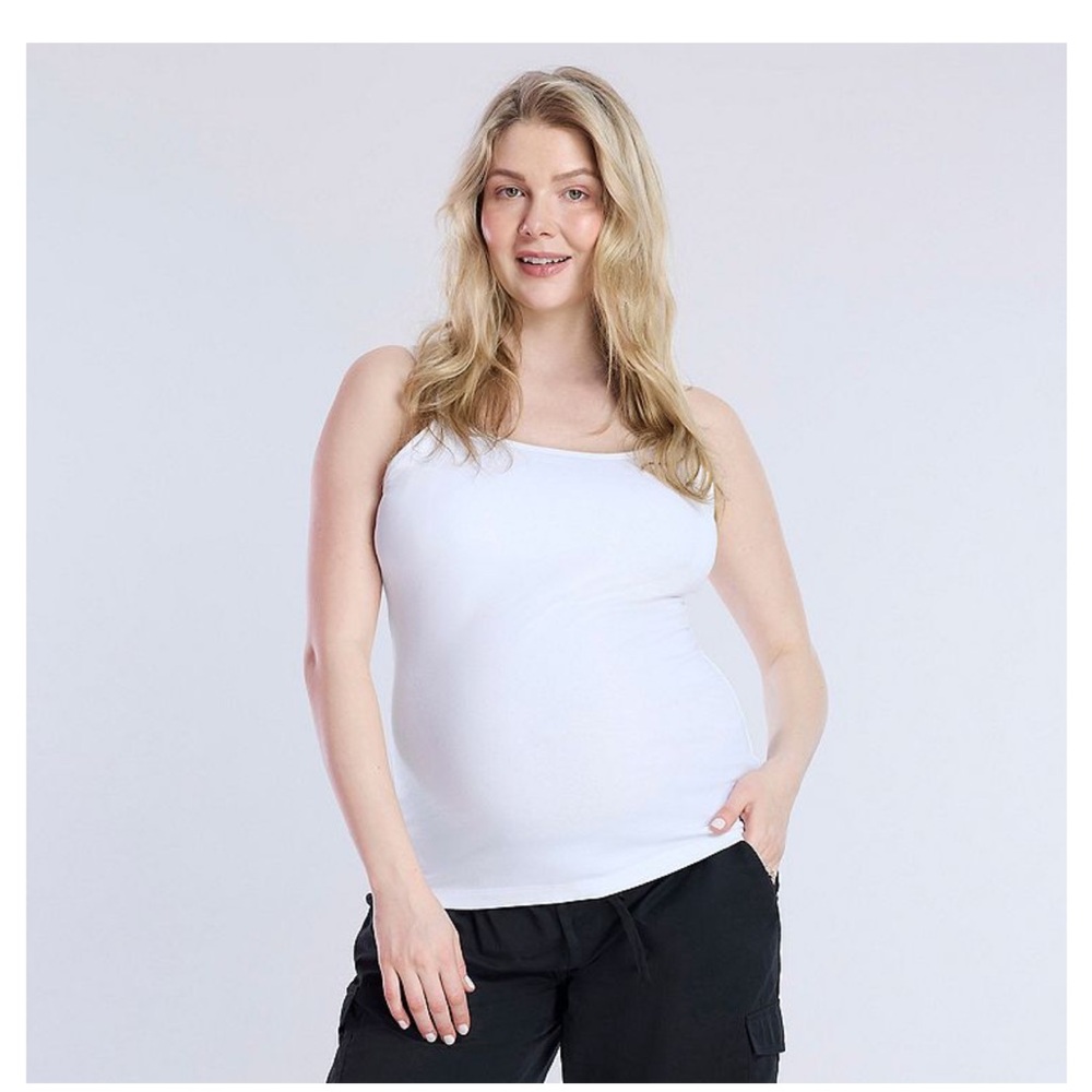 NWT Maternity Motherhood White Nursing Cami (XS)